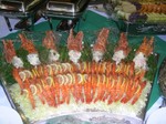 Lobster and Prawns