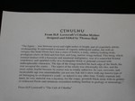 Cthuluhu explanation