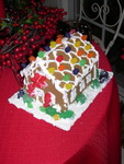 Cameron's gingerbread house