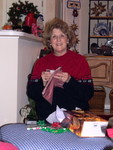 Mom got a Japanese bag from Cynthia
