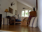 the upstairs loft