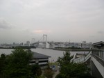 Rainbow bridge over Tokyo Bay