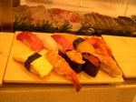 Sushi at Tsukiji Sushiko in Ginza