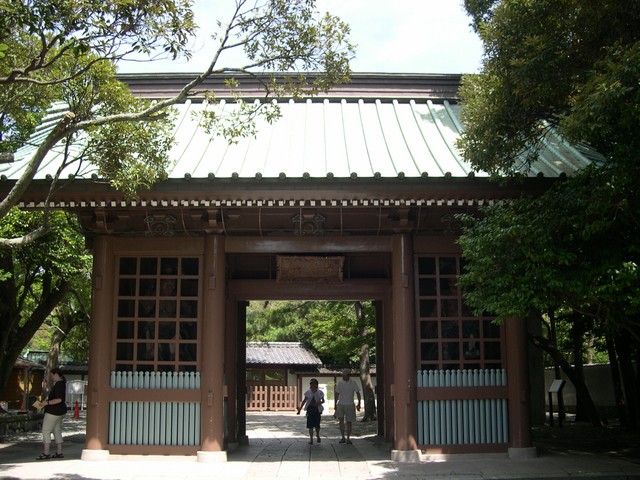 Gate at Amita-Buddha, Daibutsu
