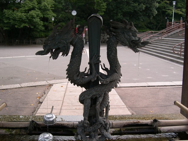 Dragon Fountain at Kitain Temple