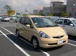 Yoshiko's car - Honda Fit