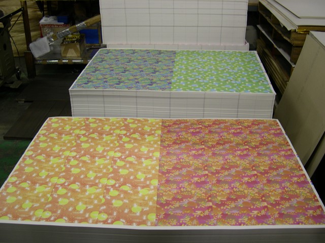 Pretty paper, already cut - Toyo Paper factory