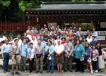 Excursion group in Nikko.
(Photo by Ravi Apte)