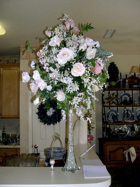 Topiary arrangement Cynthia's mom made