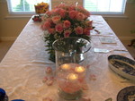 More roses and candles