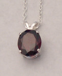 Garnet necklace