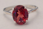 Garnet ring